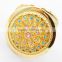 new product makeup cosmetic shining golden pocket mirror