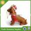 Professional dog supplier polyresin Dachsund Christmas ornament