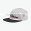 custom flat brim white snapback caps wholesale