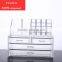 Clear Acrylic Makeup Organizer Storage case/Acrylic organizer drawers/Cosmetic Organizer Jewelry storage acrylic cabinet box