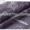 Grey cashew nuts flower mesh Spandex polyamide 7020 Elastic print Fabric