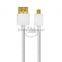 ABS Shell High speed micro HDMI cable A-D with Ethernet 3D 4K and HD1080P