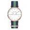 Hot Selling 38mm Case Nato Leather /Nylon /Cloth Straps Watch