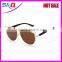 CAT eye women sunglasses METAL frame glasses female brand Golden half frame sun glasses                        
                                                Quality Choice