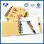 Environmental Protection Series Log Color Small Custom Memo Notebook With Pen