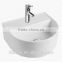 Bathroom wall hung basin ceramic art sink wash basin price E-8072C