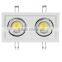 two hand antiglare grill light adjustable led downlight