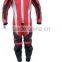 Leather Motorbike Suit Red
