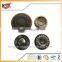 round shape oeko standard plastic snap buttons custom for jackets