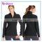 slim fitting yoga wear active top sports clothes womens dry fit nylon gym jacket
