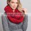 Wholesale 100% Acrylic Knit Scarf Winter Muffler Ladies Scarf