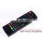 for notebook computer 3D wireless air mouse mini keyboard for android tv box fly air keyboard