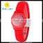 WJ-5193 vogue candy color charming hot sale silicone Geneva adjustable magnetic bracelet watch