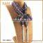 Wholesale women scarf fashion jewelry scarf with pendant