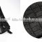 Custom design pu leather luggage tag with round shape