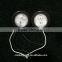 2 inch Round LED Side Marker Light Clear
