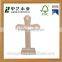 Trade assurance FSC&SA8000 OEM&ODM handmade wooden crosss in China