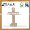 Hot sale new design FSC&SA8000 solid pine wood cross