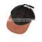 Hot Selling Lovely Suede Brim 5 Panel Cap