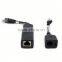 mini poe splitter Support 10/100Mbps data transmission 100m for cctv camera YJS-POE100M