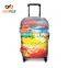 Luckiplus Colorful Transfer Printed Luggage Cover For Luggage Decoration