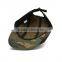 China factory fashionable uniform army cap custom fabric flat top camouflage 5 panel military cotton cap