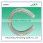 Clear spiral steel wire reinforced PVC hose to FDA standards