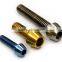 high strength gr5 DIN912 M6X12mm titanium fastener titanium screw titanium bolt
