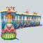 Top level professional outdoor electric trains for theme park
