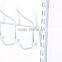 High Quality DIY Metal Double Slotted Wall Upright Closet and Hanging