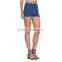 2015 Hem Worn Treatment High Waisted Jean Shorts Wholesale JXH409