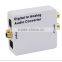 SPDIF / Coaxial Digital to Analog Audio Converter + 3.5mm Headphone Jack Supporting USB Port Power