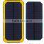 Outdoor 8000mah universal solar battery charger power bank for laptop mobile phone
