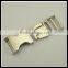 1.5 inch silver colour leather belt buckle