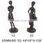 Different visual art craft african women sex folk art figurine for sale