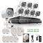 Zmodo 8 ch Simplified POE P2P 1080p NVR kits with security POE IP camera