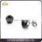 KSTONE New Arrival Fashion Stainless Steel Three Color Beautiful Crystal Zircon Stud Earrings For Lady