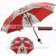 Strong waterproof material umbrella fabric / 3 folding umbrella