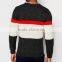 men multicolor fashion Knitted high Neck Jumper knit pullover sweater wholesale