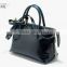 Navy nappa leather beautiful ladies handbags sale online shopping china laptop tote bag