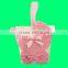 2016 Best-selling lovely lace shopping bag no-woven fabric candy bag for wedding