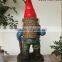 Large-scale resin garden gnome statue for sale