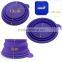 OEM Factory Price Waterproof Disposable Pet Bowl Silicone Collapsible Pet Dogs Bowl