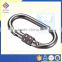 High Quality Surface Treated Straight Type Stainless Steel Carabiner Climbing for Sale