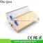 Guoguo high quality metal External Battery Pack travel Power Bank 16000mAh for xiaomi