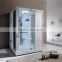 Double people steam shower room with touch screen