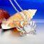 SPI007W Wholesale 925 Sterling Silver Crab Pendant Necklace