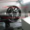 CK6187W wheel hub turning lathe , rim straightening making lathe Quality Assured