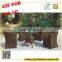 2016 simple modern design outdoor furniture set table and chairs for garden