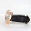 Wholesale Fashion Leather Pink Quartz Women Watches Ladies